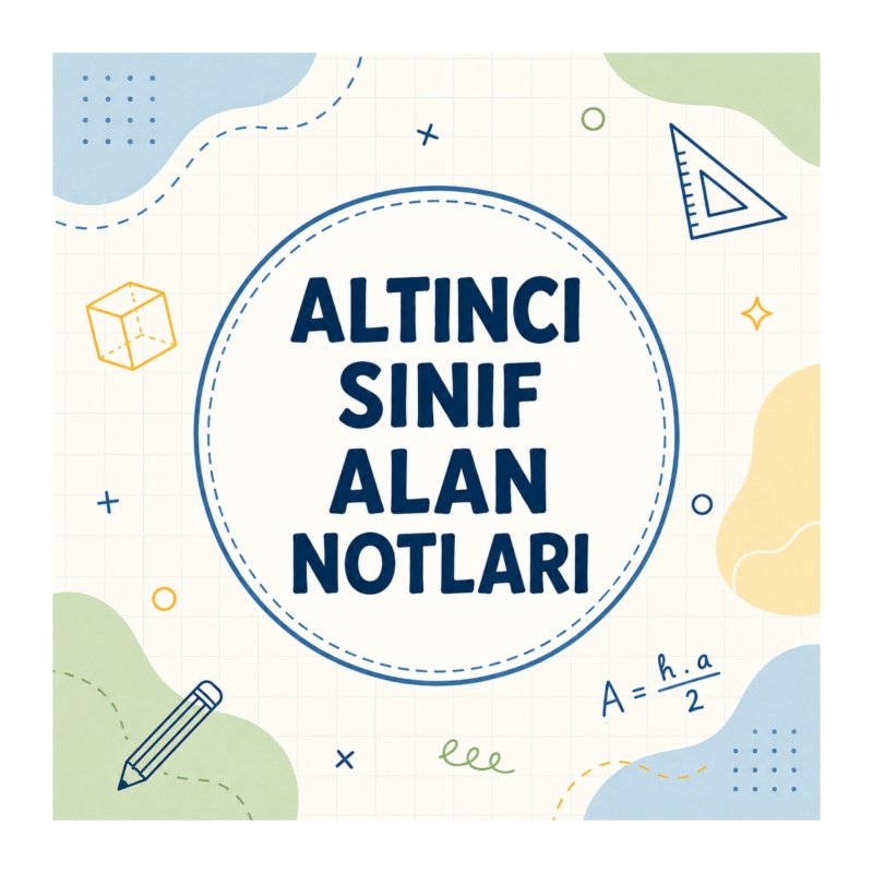 6.SINIF ALAN BULMA(1.KONU ANLATIMI)