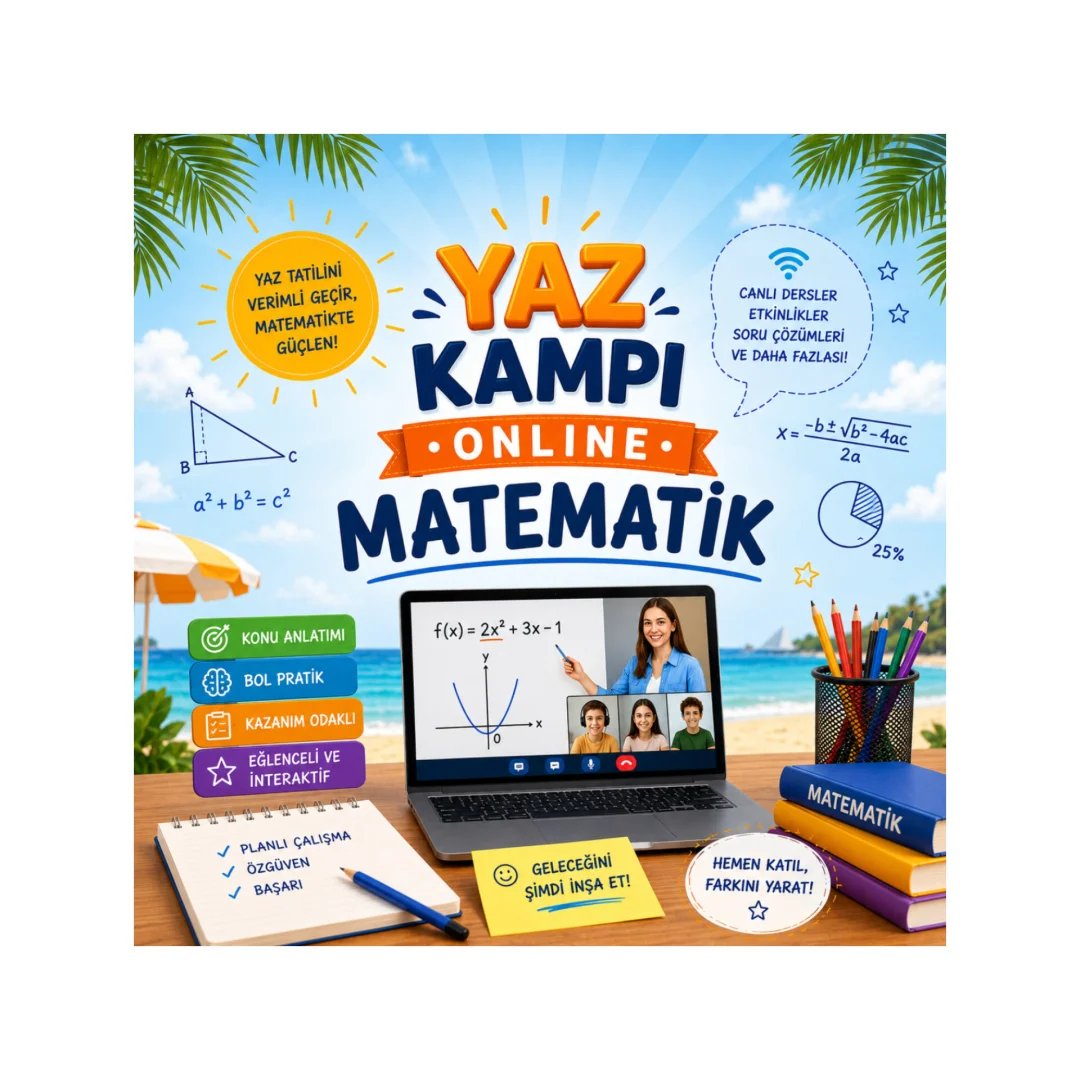 Yaz dönemi online matematik kampı